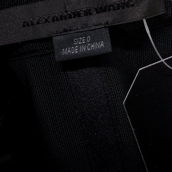 Alexander Wang Twisted Cup Black Silk Evening Gown - Picture 4 of 9